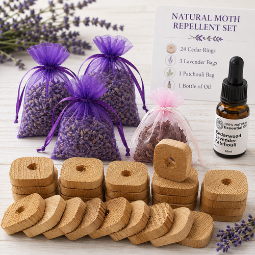 Cedar rings lavender - cedar,