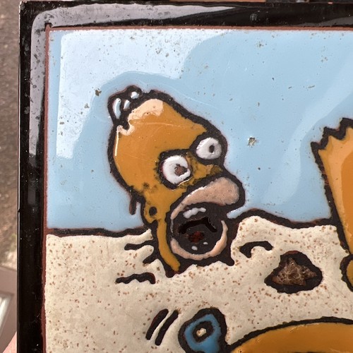 Vintage ceramic tile the - vintage,