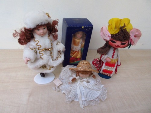 Mini vintage doll collection - doll,