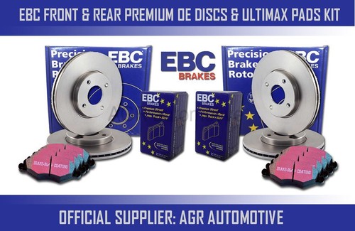 Ebc front rear discs and - front,