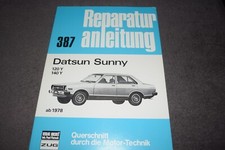 Repair Manual Repair Manual Datsun Sunny 120Y/140Y from 1978 First Class