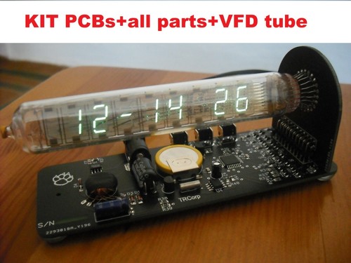 Nixie tube clock vfd - nixie,