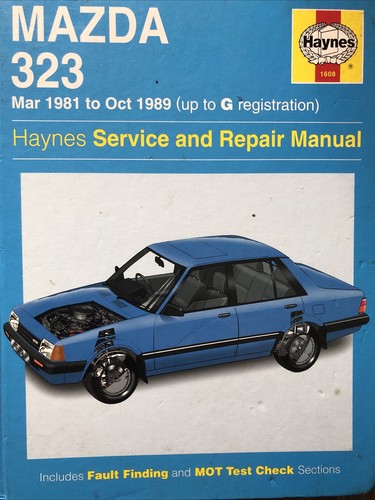 Workshop manual mazda 323 - manual,
