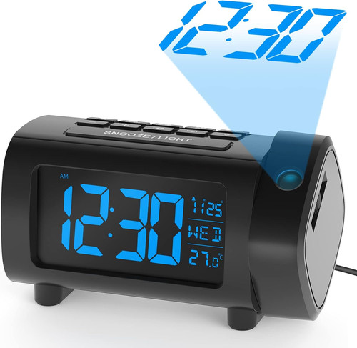 Projection alarm clock - projection,