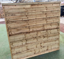 FENCE PANEL HEAVY DUTY WANEYLAP PRESSURE TREATED GARDEN FENCE PANELS TO ORDER