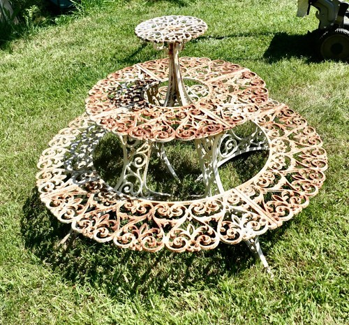 Round tier weathered cast - 3,