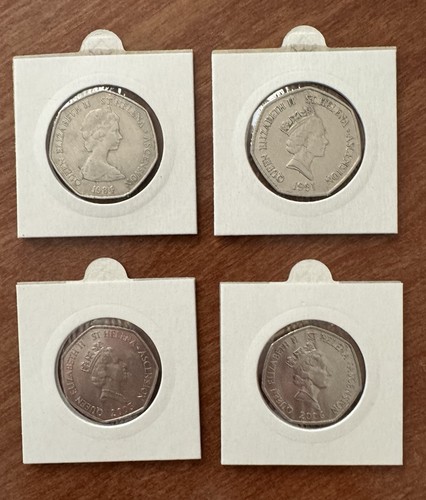 Helena 50p set 4 coins - 50p,