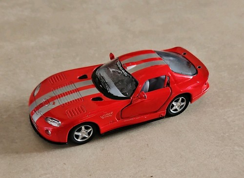 Dodge viper gts red - gts-r, kinsmart