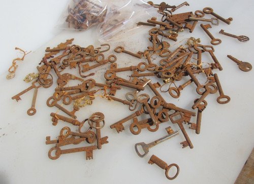 Antique keys doors cabinets - antique,