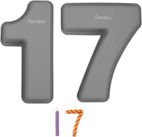 Silicone number cake - silicone,