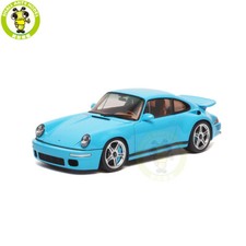 1/18 RUF CTR Anniversary 2017 Almost Real 880302 Sky Blue Diecast Model Car