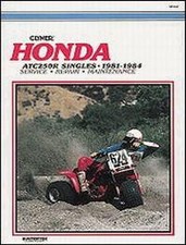 CLYMER MANUAL HONDA ATC250R 1981-1984