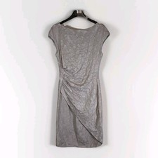 Max Mara Sheath Dress Ruched Fitted Slimming Wedding UK Size 10 