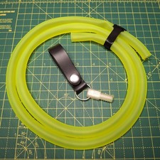 Ghostbusters Yellow Leg Hose & Leather Belt Fob Connector. Cosplay Accessories 