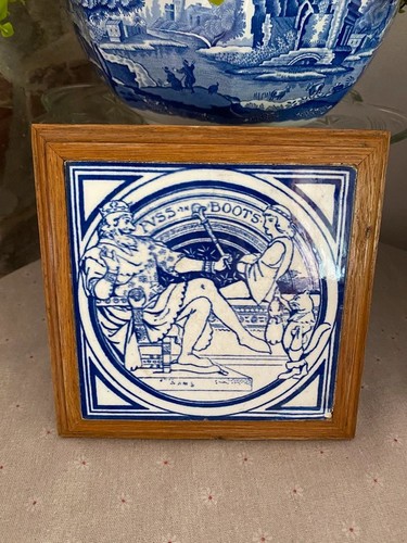 Antique minton tile from - antique,