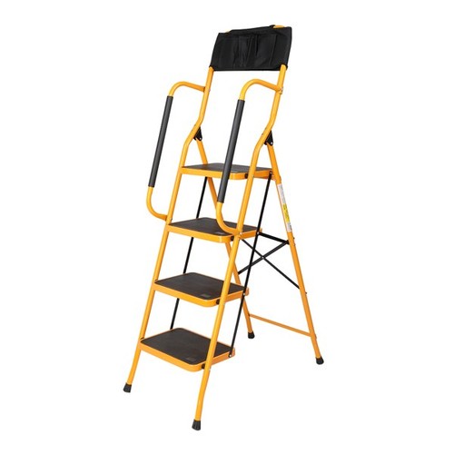 Iron step ladder with - 4-step,