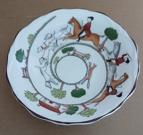 Wedgwood hunting scenes bone - hunting,