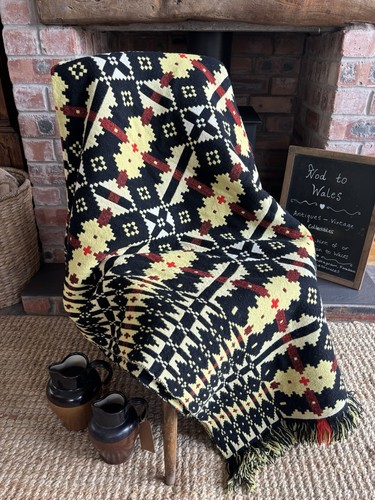 Large vintage reversible welsh - reversible,