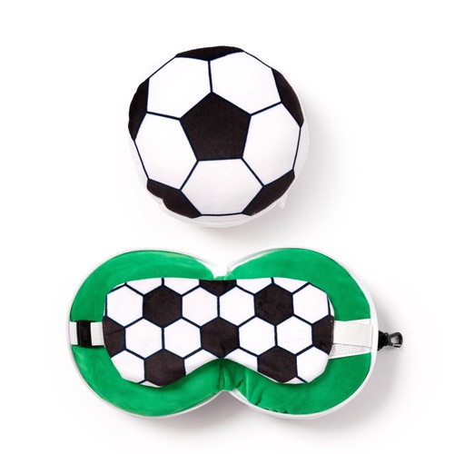 Football plush travel neck - plush,