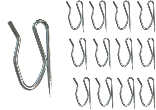 Curtain metal hooks pin - curtain,