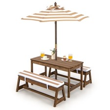 Kids Wood Picnic Table and