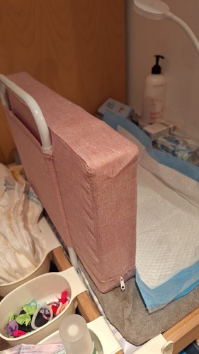Pink changing table side - pink,