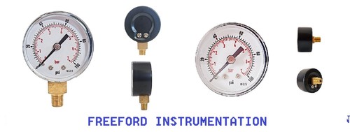 Pressure gauge 100 psi - gauge, 0/100