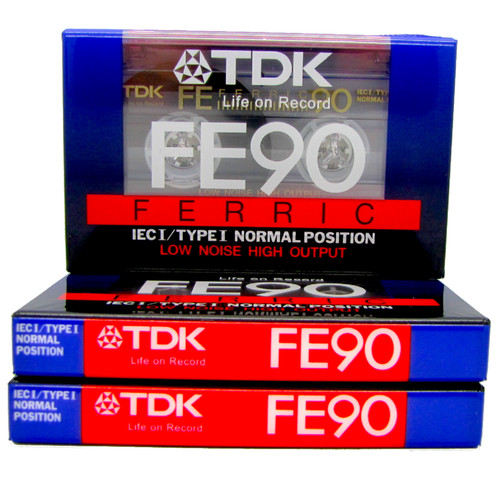 Tdk fe90 blank - tdk,
