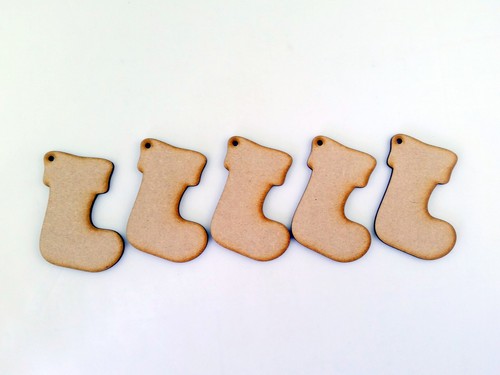 10x mdf wooden christmas - mdf,