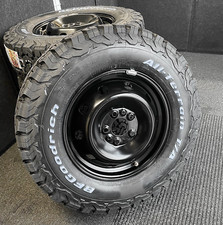 4 Steel wheels 225/75R16C BFGoodrich Ko2 tyres fits Fiat Ducato AllTerrain 5X130