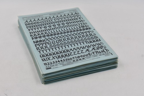 Letraset instant lettering - instant,