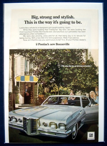 Advertisement 1970 pontiac - advertisement,
