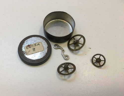 Swiza vintage clock - 8,