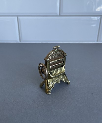 Vintage brass miniature doll - miniature,