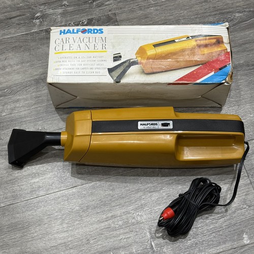 Vintage halfords car vacuum - halfords,