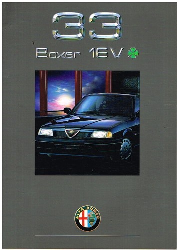 Alfa romeo boxer 16v - romeo, 33