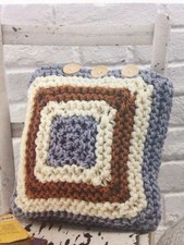 Garter Stitch Square Patterned