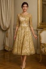 Champagne Gold Glitter Floral