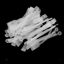 50pcs Elastic Hair Perm Rods/ Curler/ Roller Wand Replacement Rubber Bands