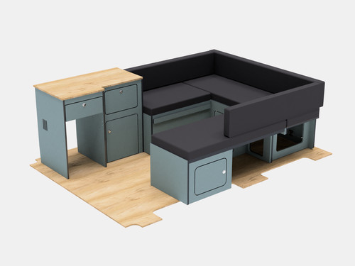 U shape bed pod - t5/6/6.1,