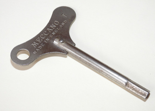Meccano clockwork motor key - meccano,