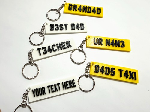 Custom number plate - number,