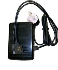 Singer OLD Compatible Sewing Machine Electronic Foot Pedal & Lead UK 3 Pin Plug