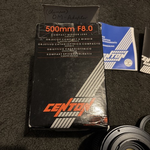 Centon mirror lens 500mm - lens, 1:8
