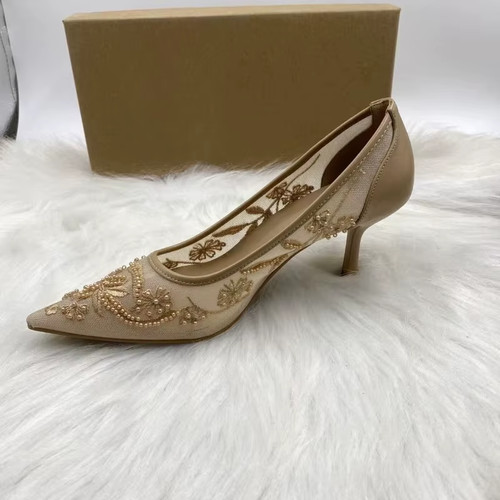 Elegant wedding bridal shoes - elegant,