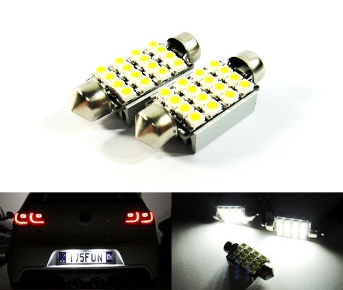 White c5w 272 38mm - 38mm, festoon
