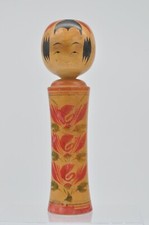japanese kokeshi old doll vintage traditional wooden 12.2inch 31cm naruko sugai