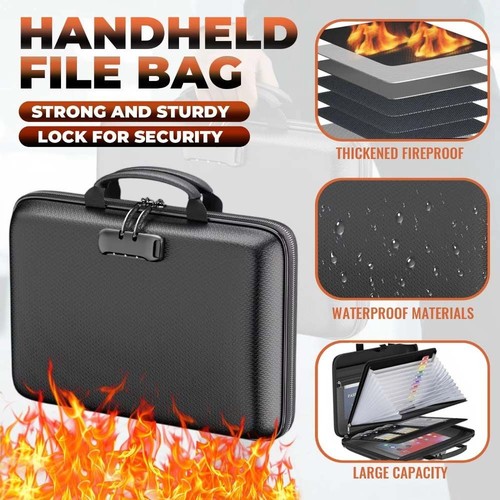 Fireproof file organizer - organizer, with