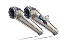 Kawasaki ZX14R Zzr 1400 2017-2022 Exhaust GPR Double Slip-on Powercone Evo