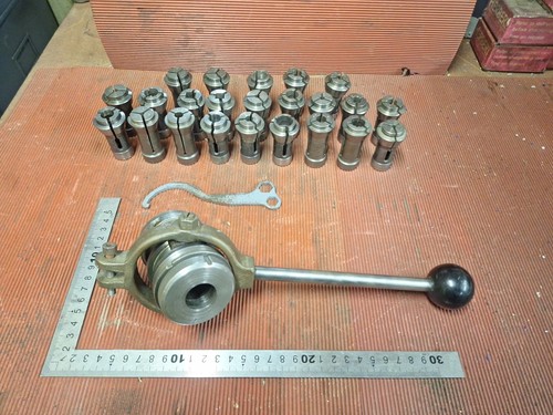 Myford collet chuck with - chuck,